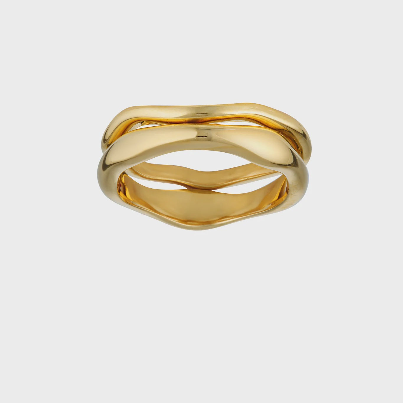 Wave Ring Set-Porter-Lot 39 Store & Cafe