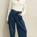 Willow Demin Wide Leg - Indigo-ORTC-Lot 39 Store & Cafe