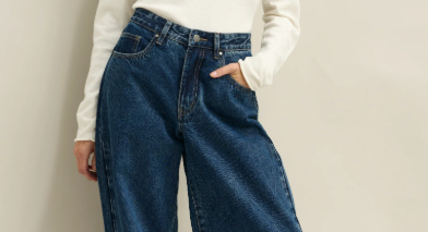 Willow Demin Wide Leg - Indigo-ORTC-Lot 39 Store & Cafe