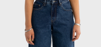 Willow Demin Wide Leg - Indigo-ORTC-Lot 39 Store & Cafe