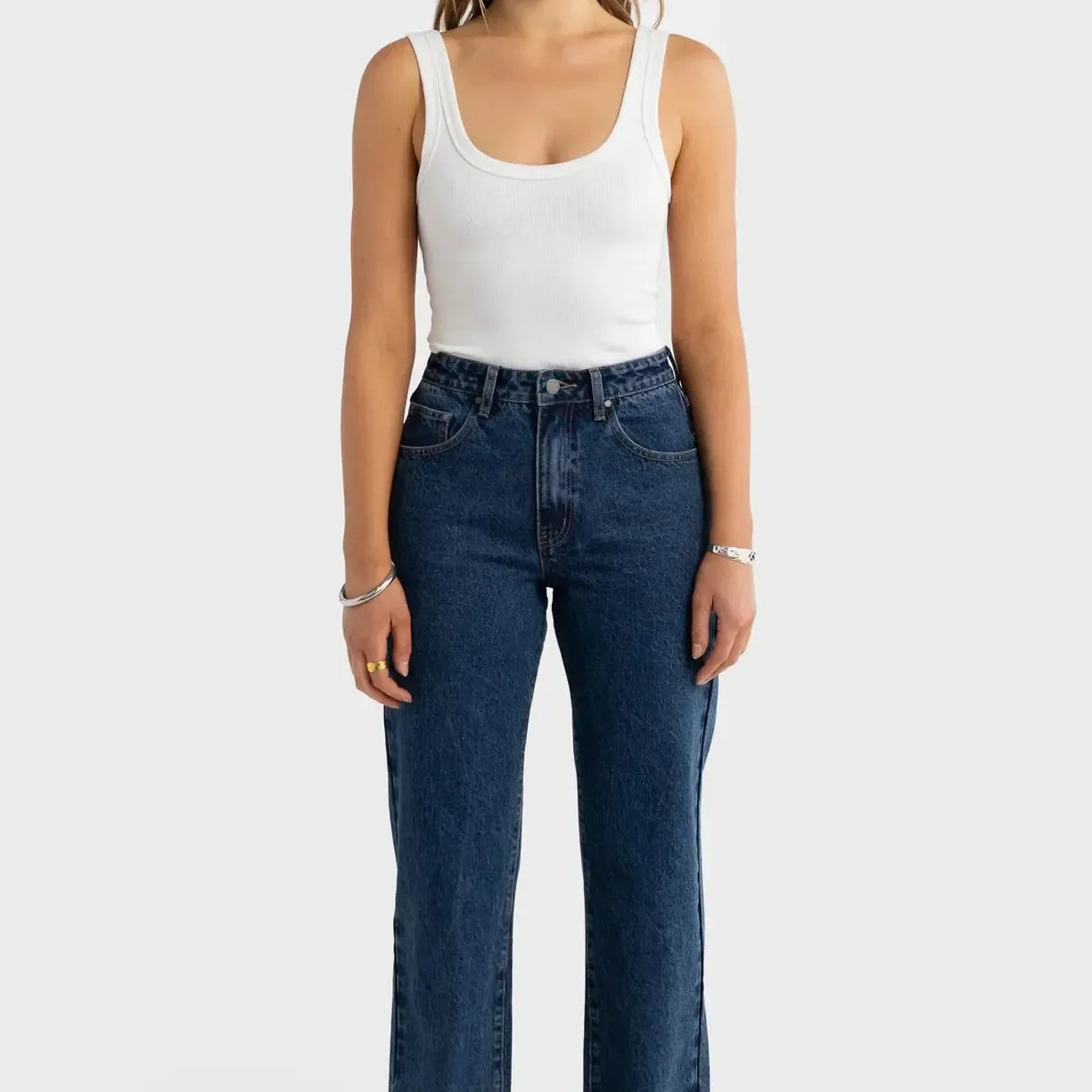 Willow Denim Straight Leg - Indigo-ORTC-Lot 39 Store & Cafe