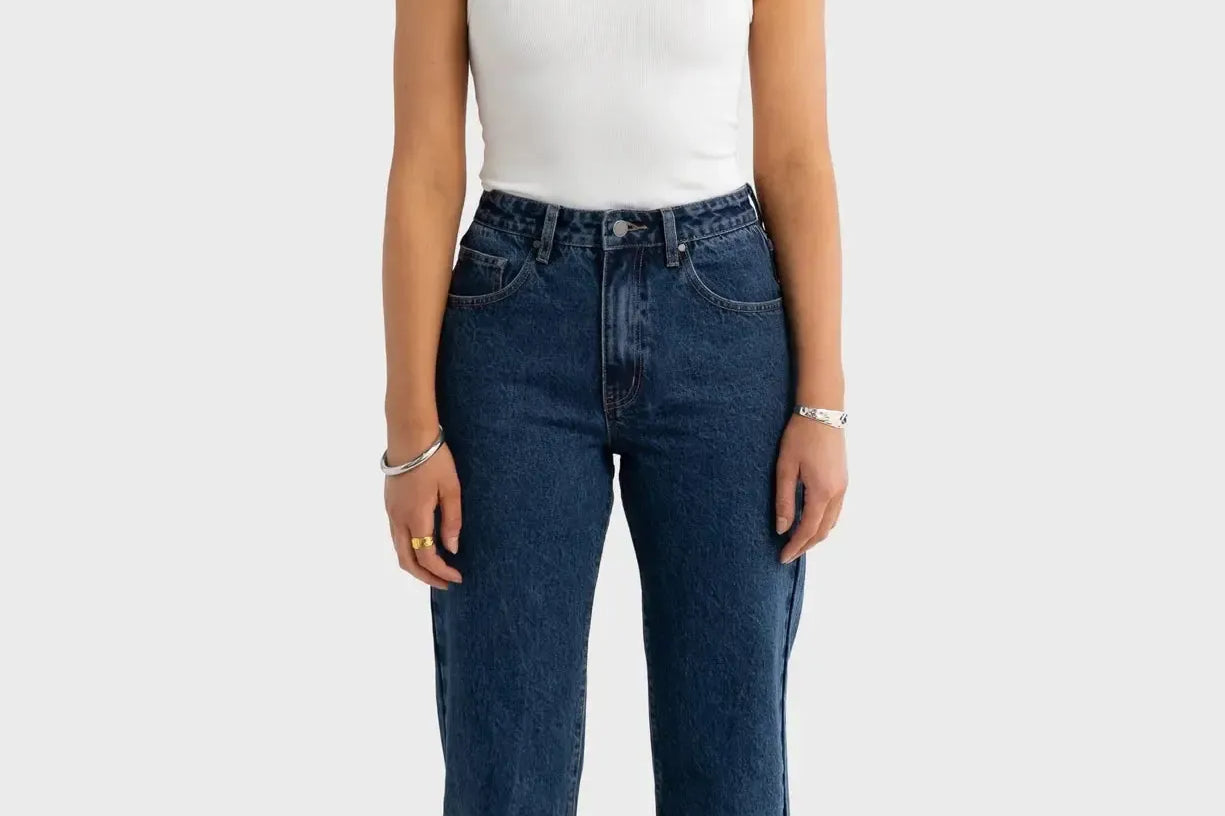 Willow Denim Straight Leg - Indigo-ORTC-Lot 39 Store & Cafe