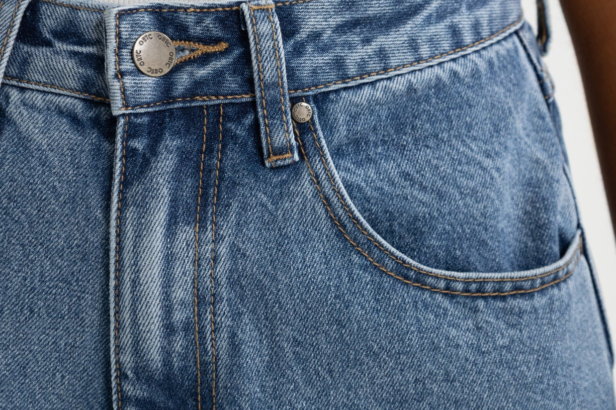 Willow Denim Straight Leg - Mid Blue-ORTC-Lot 39 Store & Cafe