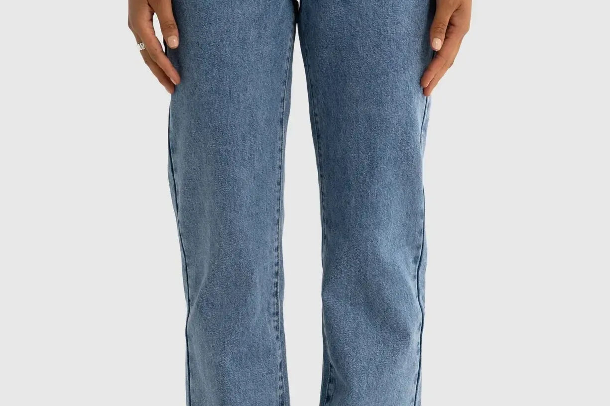 Willow Denim Straight Leg - Mid Blue-ORTC-Lot 39 Store & Cafe