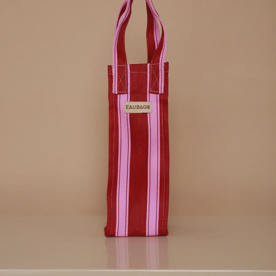 Wine Bag - Cherry Red and Pink-EAU Bags-Lot 39 Store & Cafe