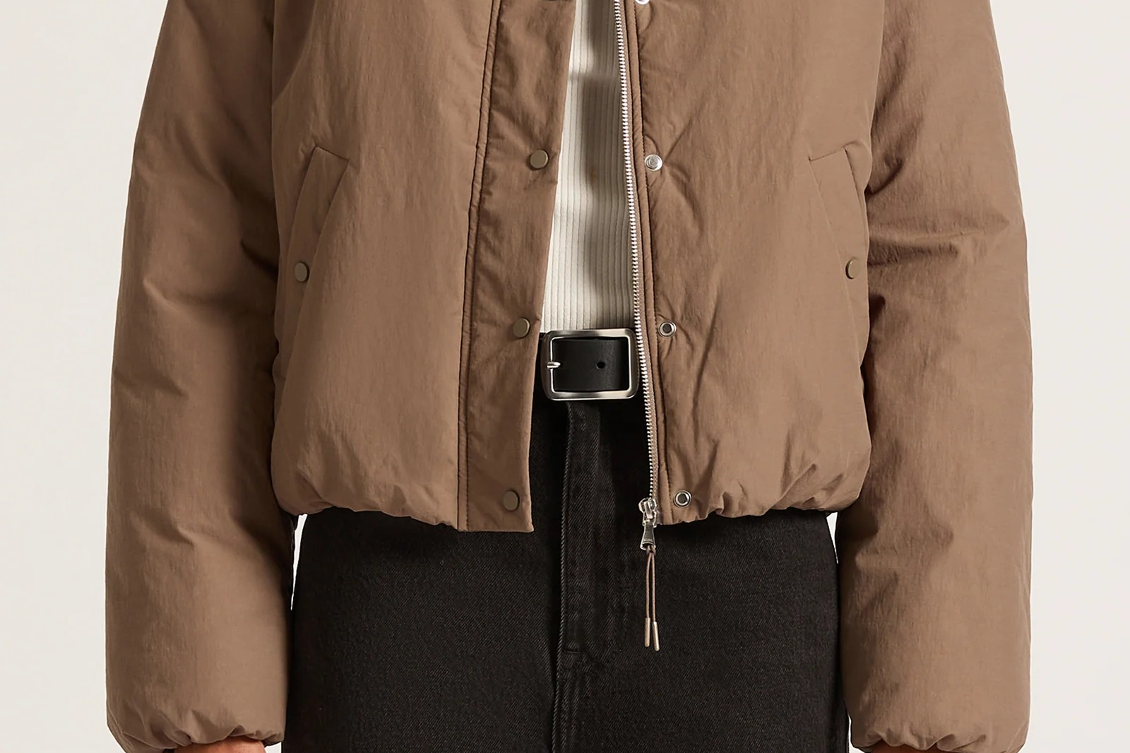 Xander Puffer Jacket - Taupe-Nude Lucy-Lot 39 Store & Cafe