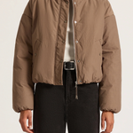 Xander Puffer Jacket - Taupe-Nude Lucy-Lot 39 Store & Cafe
