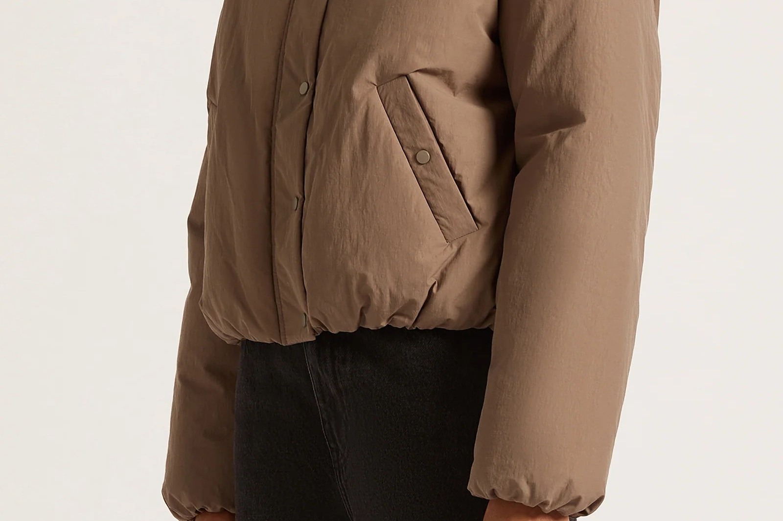 Xander Puffer Jacket - Taupe-Nude Lucy-Lot 39 Store & Cafe