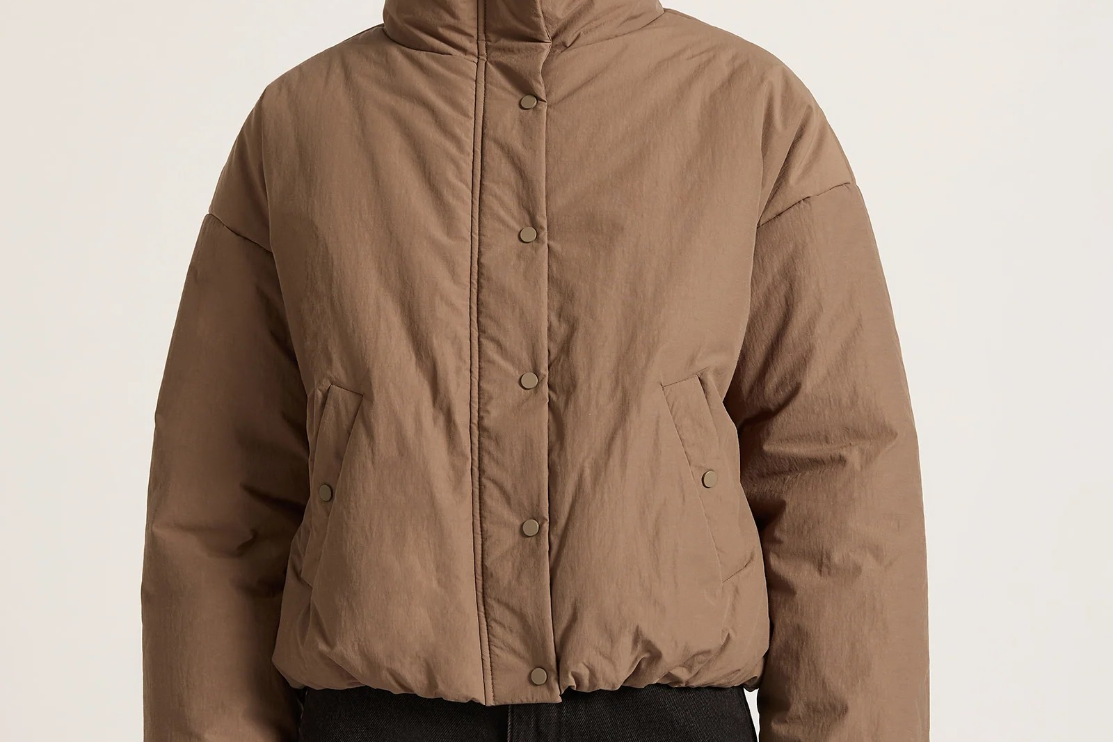 Xander Puffer Jacket - Taupe-Nude Lucy-Lot 39 Store & Cafe