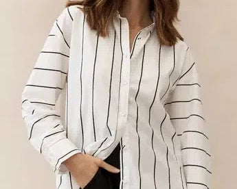 Yuki Stripe Shirt-Little Lies-Lot 39 Store & Cafe