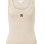 Zoe Contour Rib Tank - Oatmeal-Ceres Life-Lot 39 Store & Cafe