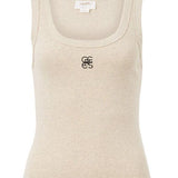 Zoe Contour Rib Tank - Oatmeal-Ceres Life-Lot 39 Store & Cafe