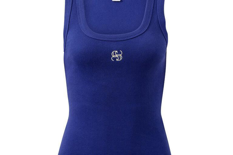 Zoe Contour Tank - Polo Blue-Ceres Life-Lot 39 Store & Cafe