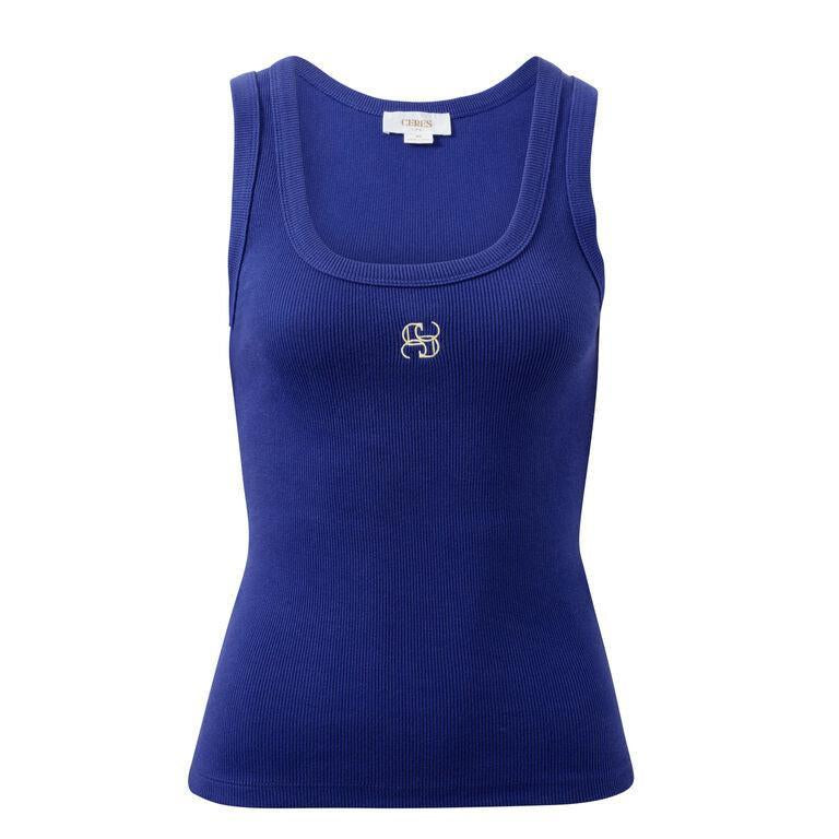 Zoe Contour Tank - Polo Blue-Ceres Life-Lot 39 Store & Cafe