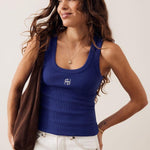 Zoe Contour Tank - Polo Blue-Ceres Life-Lot 39 Store & Cafe