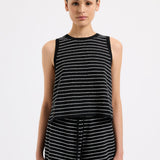 Zosia Stripe Knit Tank-Nude Lucy-Lot 39 Store & Cafe