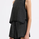 Zosia Stripe Knit Tank-Nude Lucy-Lot 39 Store & Cafe