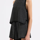 Zosia Stripe Knit Tank-Nude Lucy-Lot 39 Store & Cafe