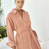 Bethany Shirt Dress-Little Lies-Lot 39 Store & Cafe