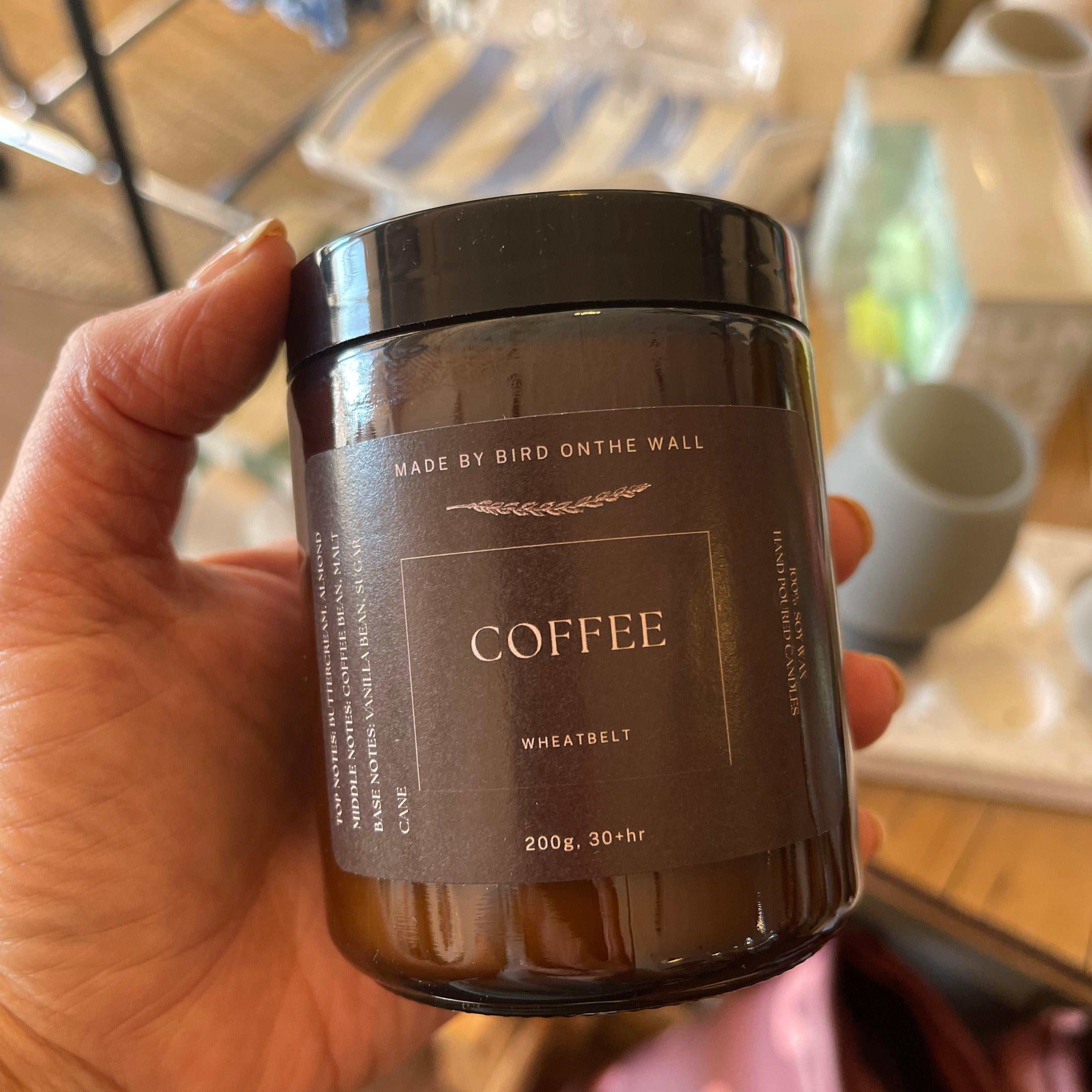 Coffee Candle-made by bird on the wall-Lot 39 Store & Cafe