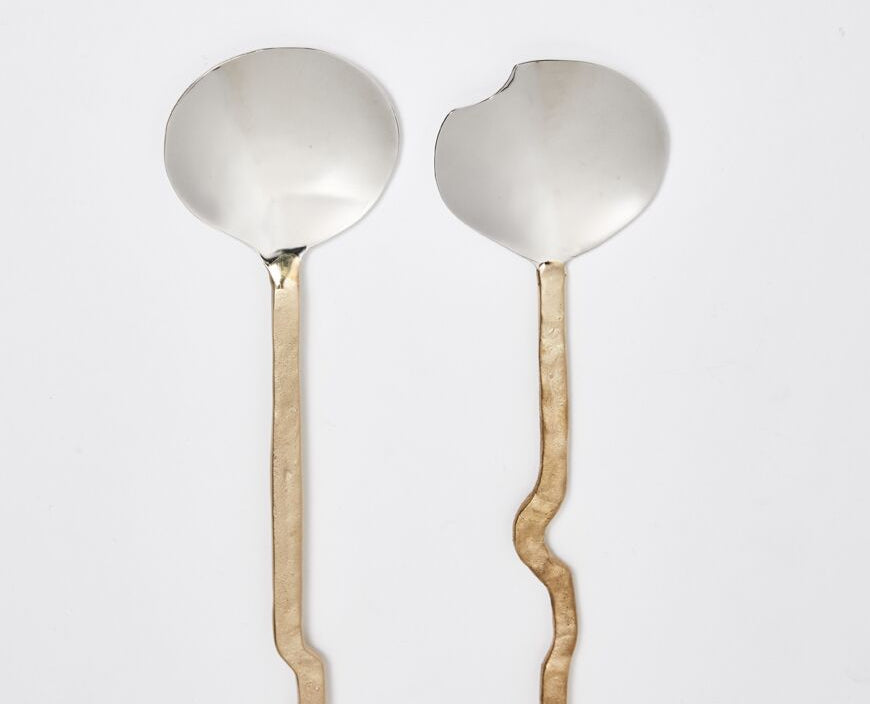 Dante Brass Spoons-Papaya-Lot 39 Store & Cafe