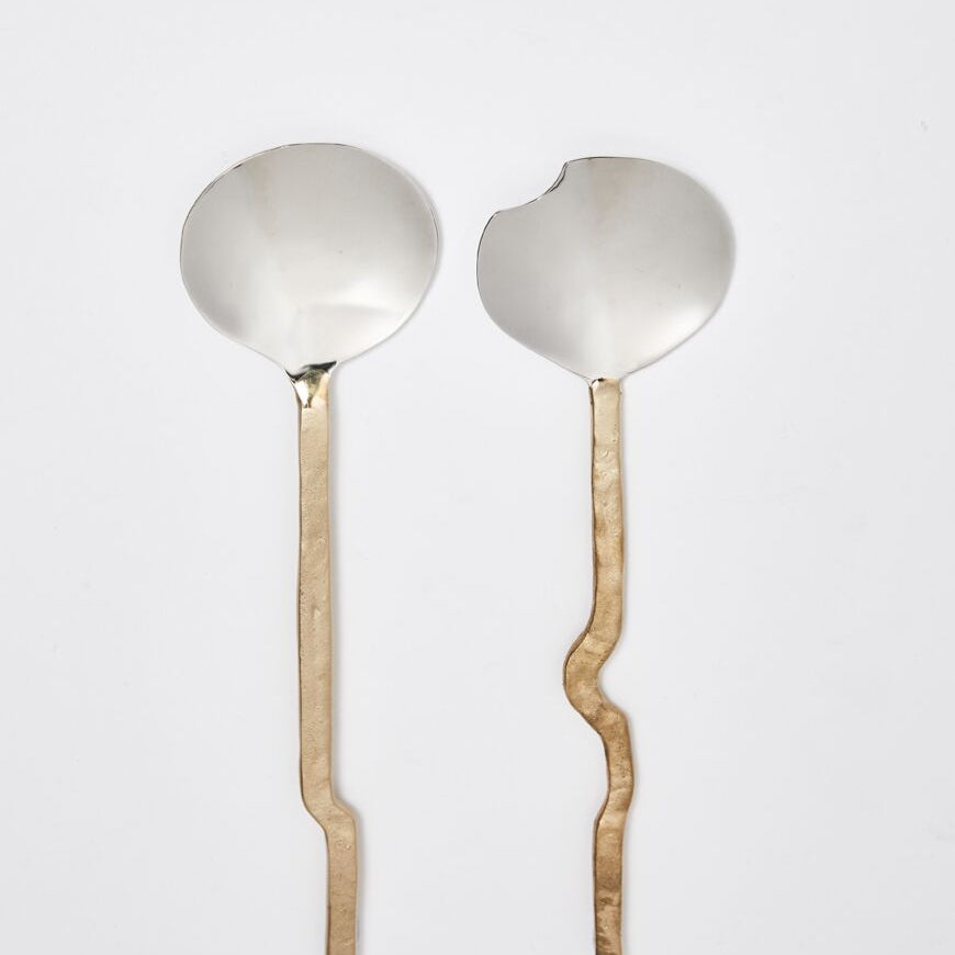 Dante Brass Spoons-Papaya-Lot 39 Store & Cafe