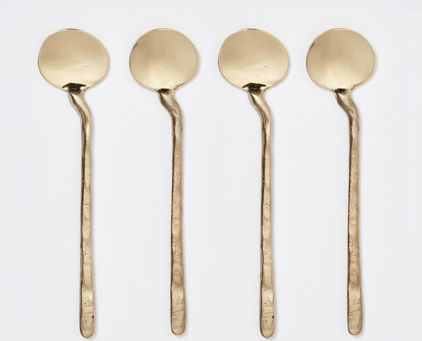 Dante Brass Spoons-Papaya-Lot 39 Store & Cafe