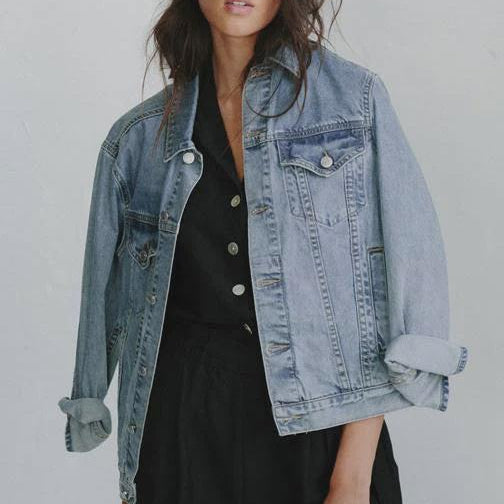 Denim Jacket-Little Lies-Lot 39 Store & Cafe