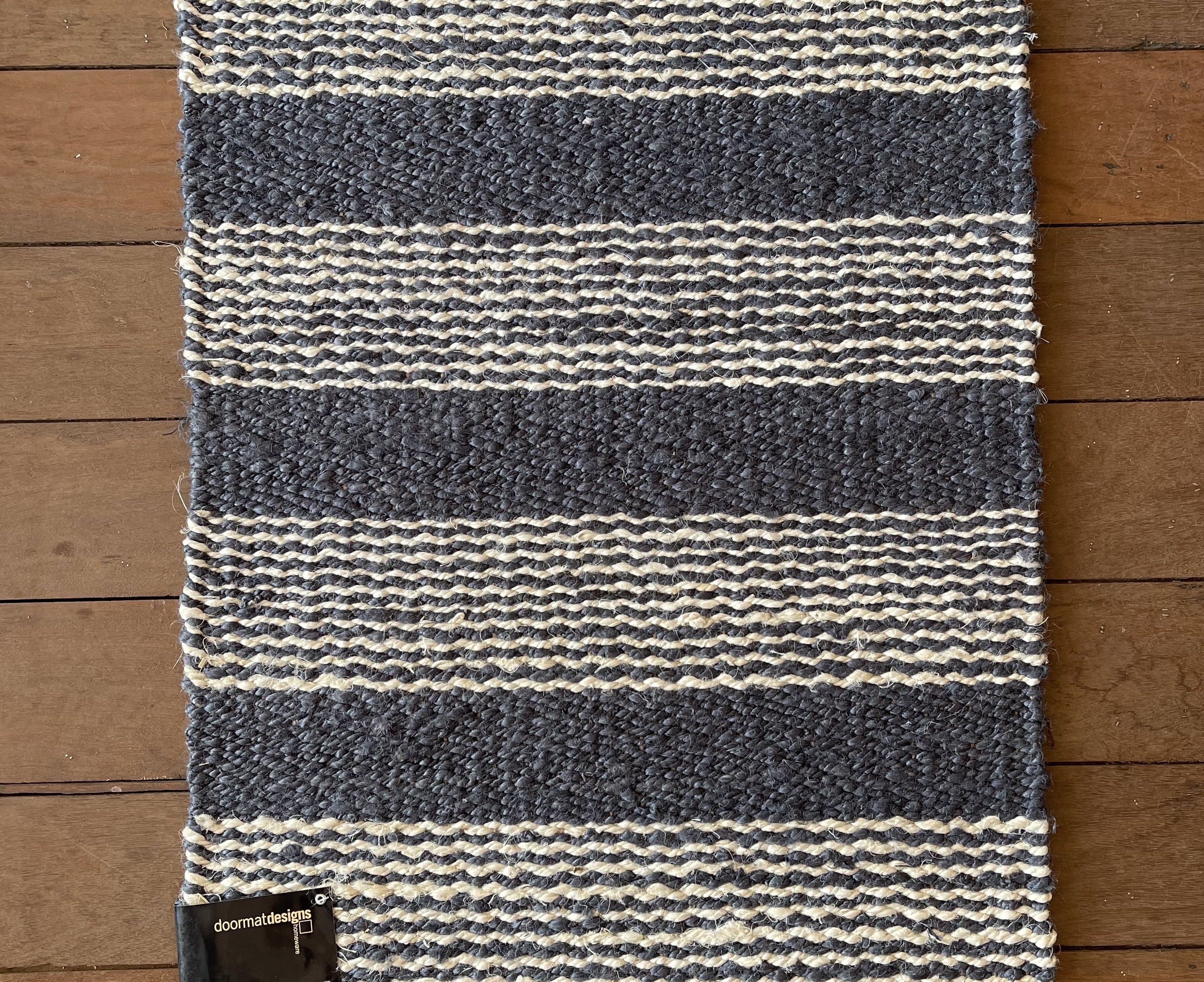 Denim Stripe Mat-Doormat Designs-Lot 39 Store & Cafe