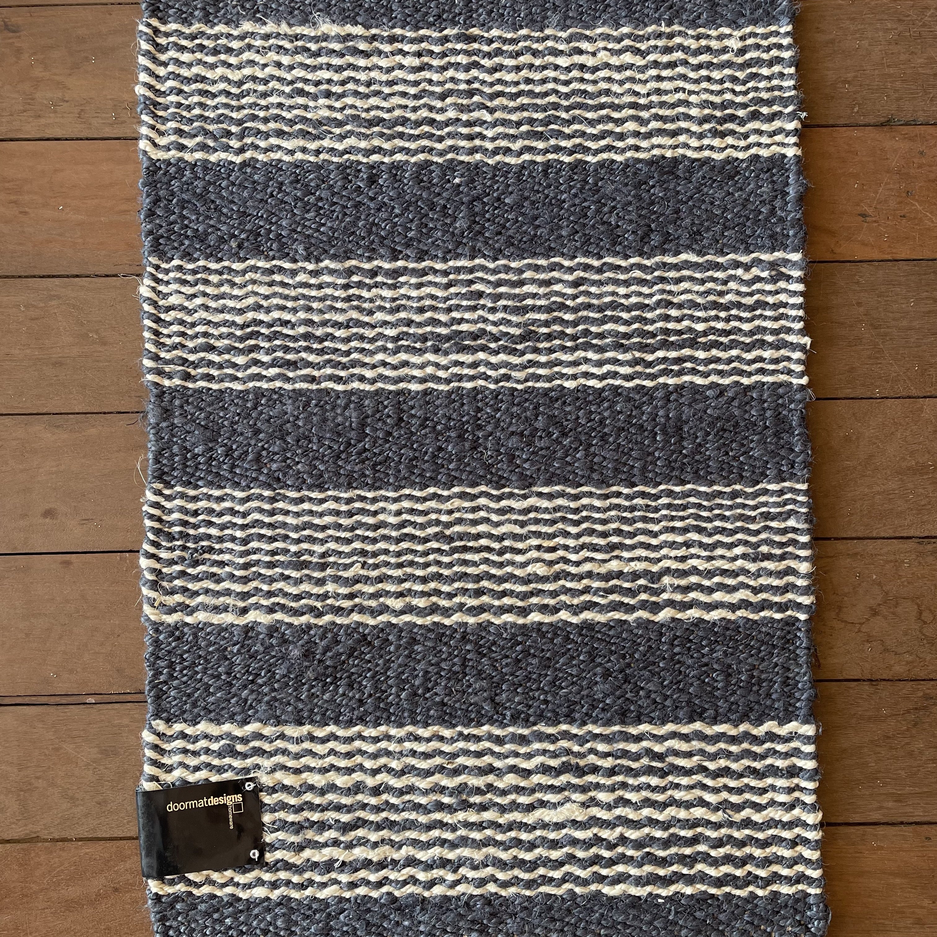 Denim Stripe Mat-Doormat Designs-Lot 39 Store & Cafe
