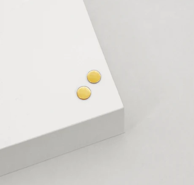 Disc Stud Earrings-Linda Tahija-Lot 39 Store & Cafe