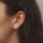 Disc Stud Earrings-Linda Tahija-Lot 39 Store & Cafe