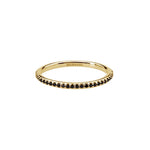 Eternity Ring - Black Spinel-Murkani Jewellery-Lot 39 Store & Cafe