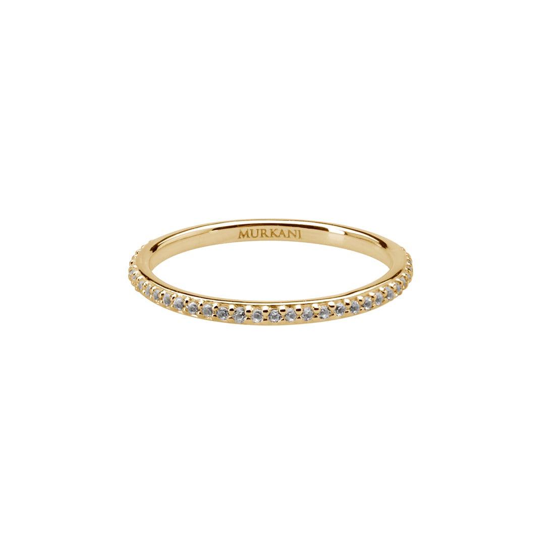 Eternity Ring - White Topaz-Murkani Jewellery-Lot 39 Store & Cafe