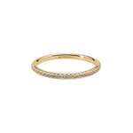 Eternity Ring - White Topaz-Murkani Jewellery-Lot 39 Store & Cafe