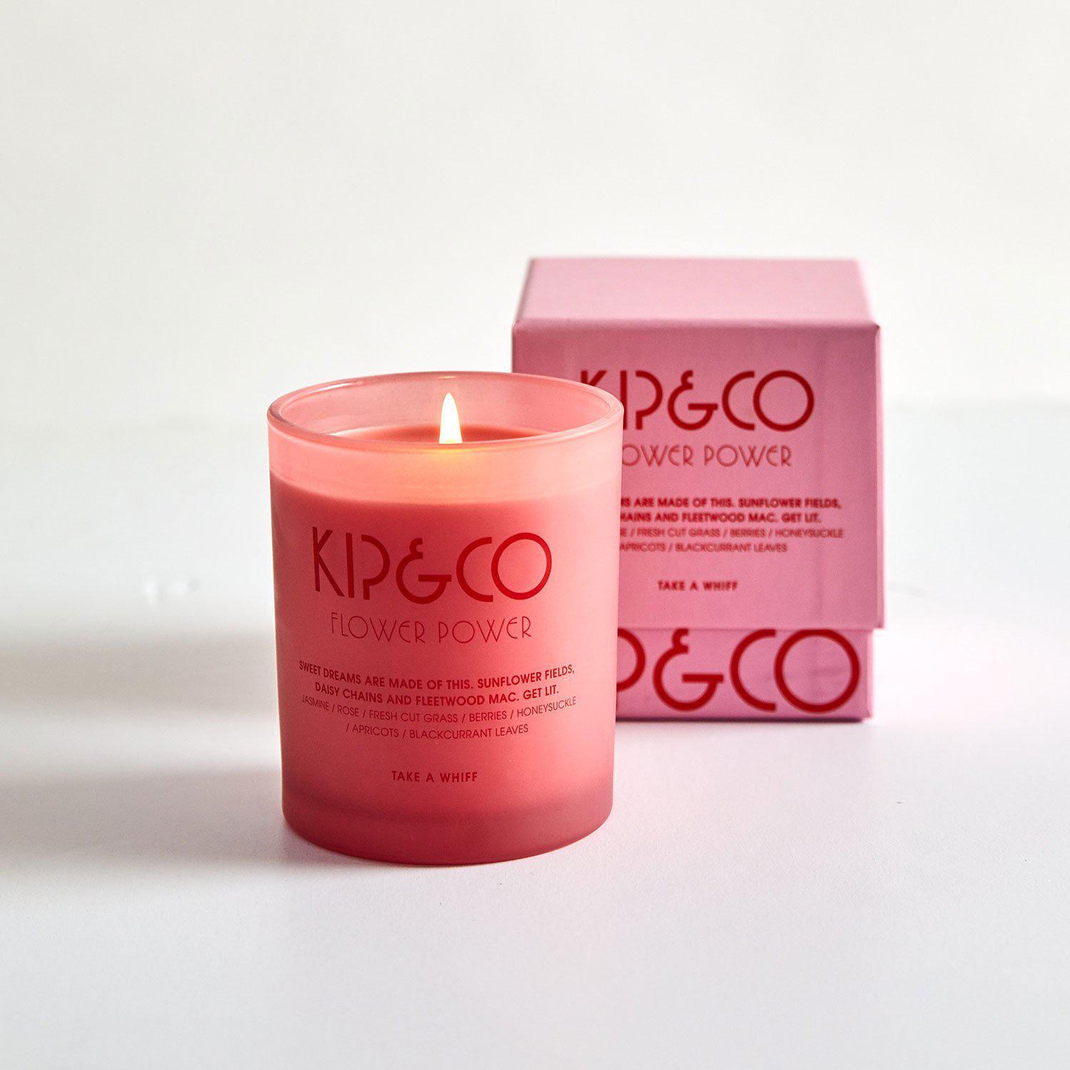 Flower Power Candle-Kip & Co-Lot 39 Store & Cafe