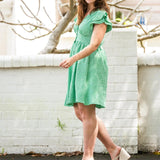 Gurveer Dress - Green-Boho Australia-Lot 39 Store & Cafe