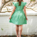 Gurveer Dress - Green-Boho Australia-Lot 39 Store & Cafe