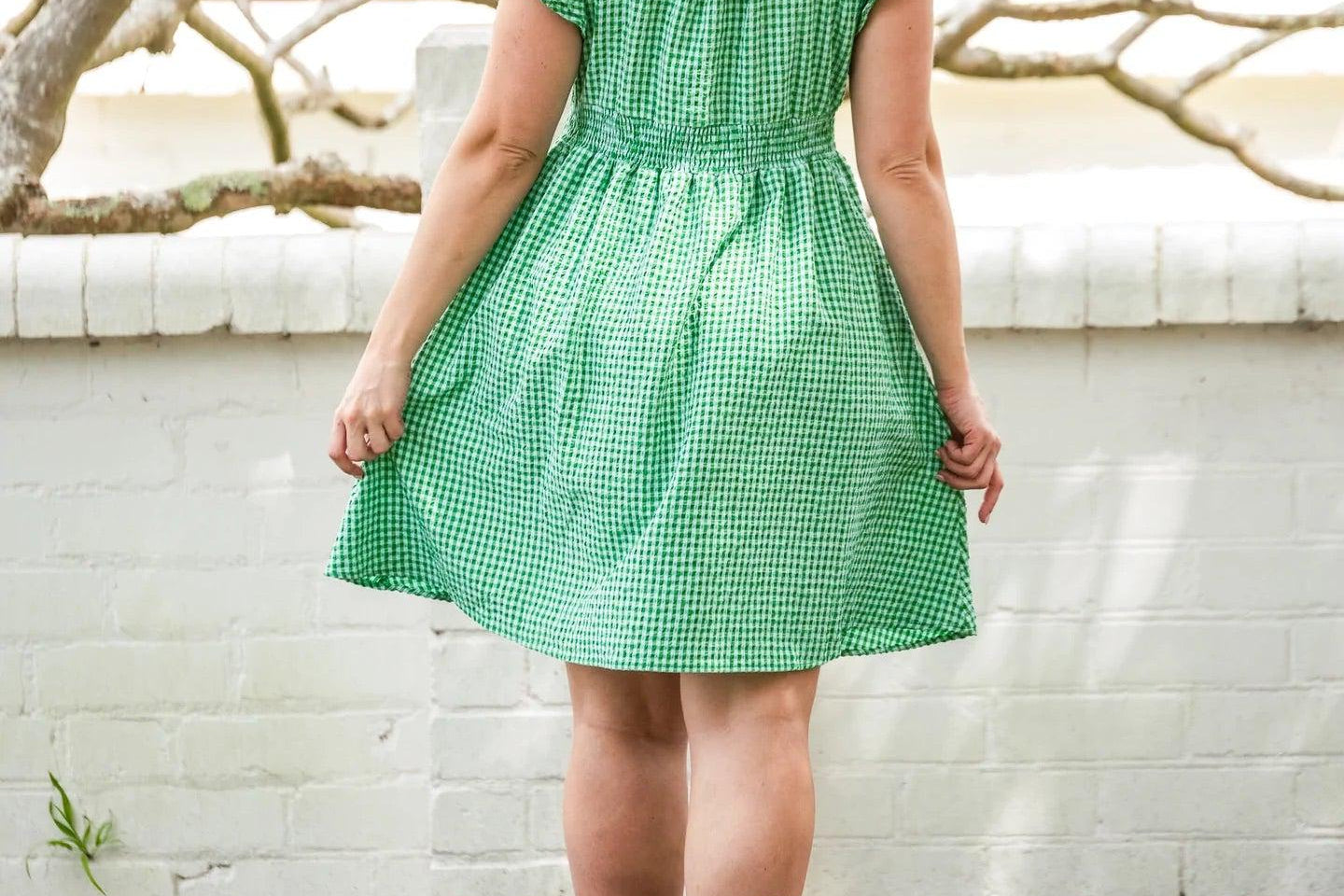 Gurveer Dress - Green-Boho Australia-Lot 39 Store & Cafe