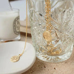 Halcyon Drop Necklace - Gold-Murkani Jewellery-Lot 39 Store & Cafe