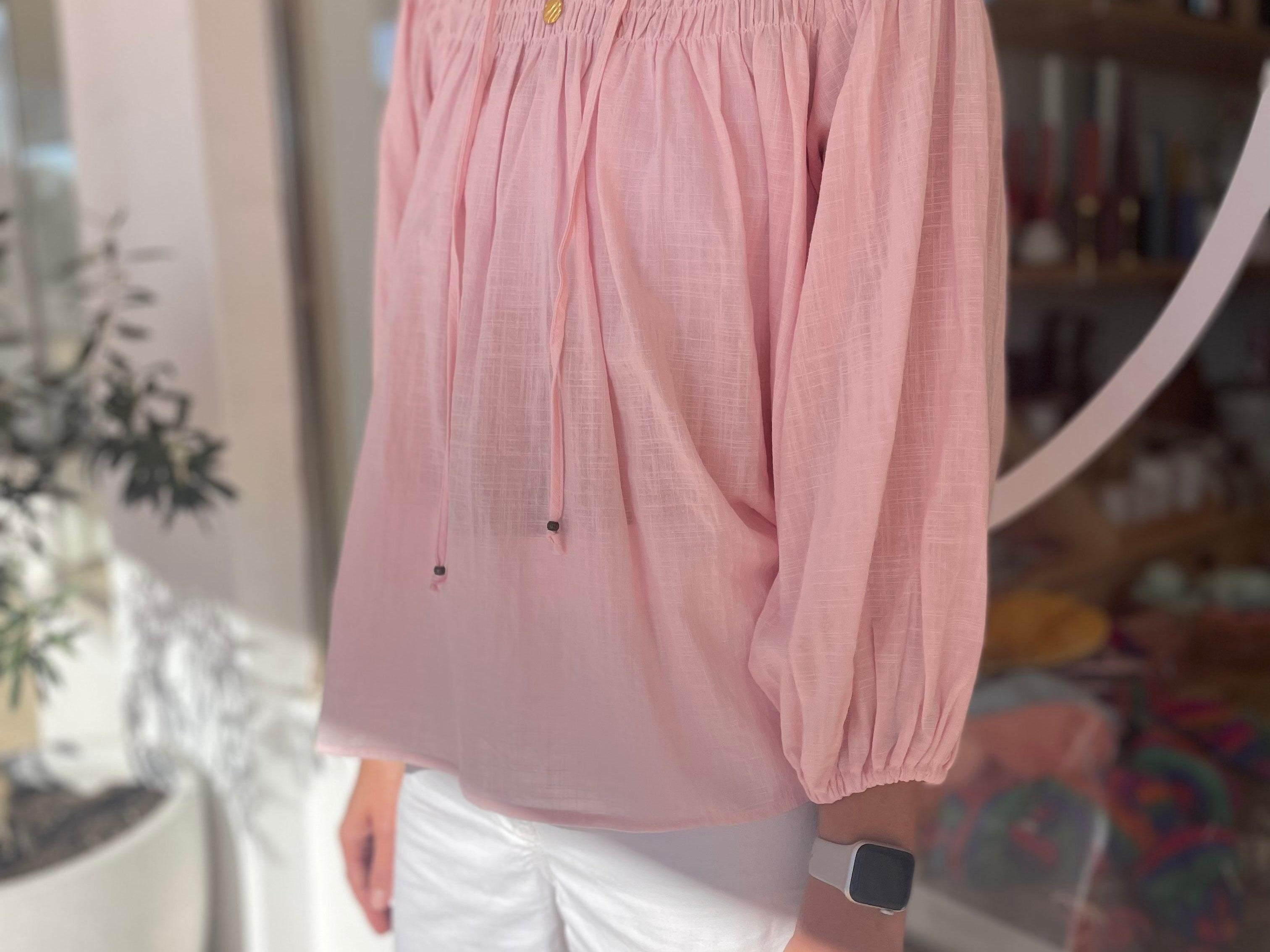 Haze Shirred Top-Fashion ESTB-Lot 39 Store & Cafe