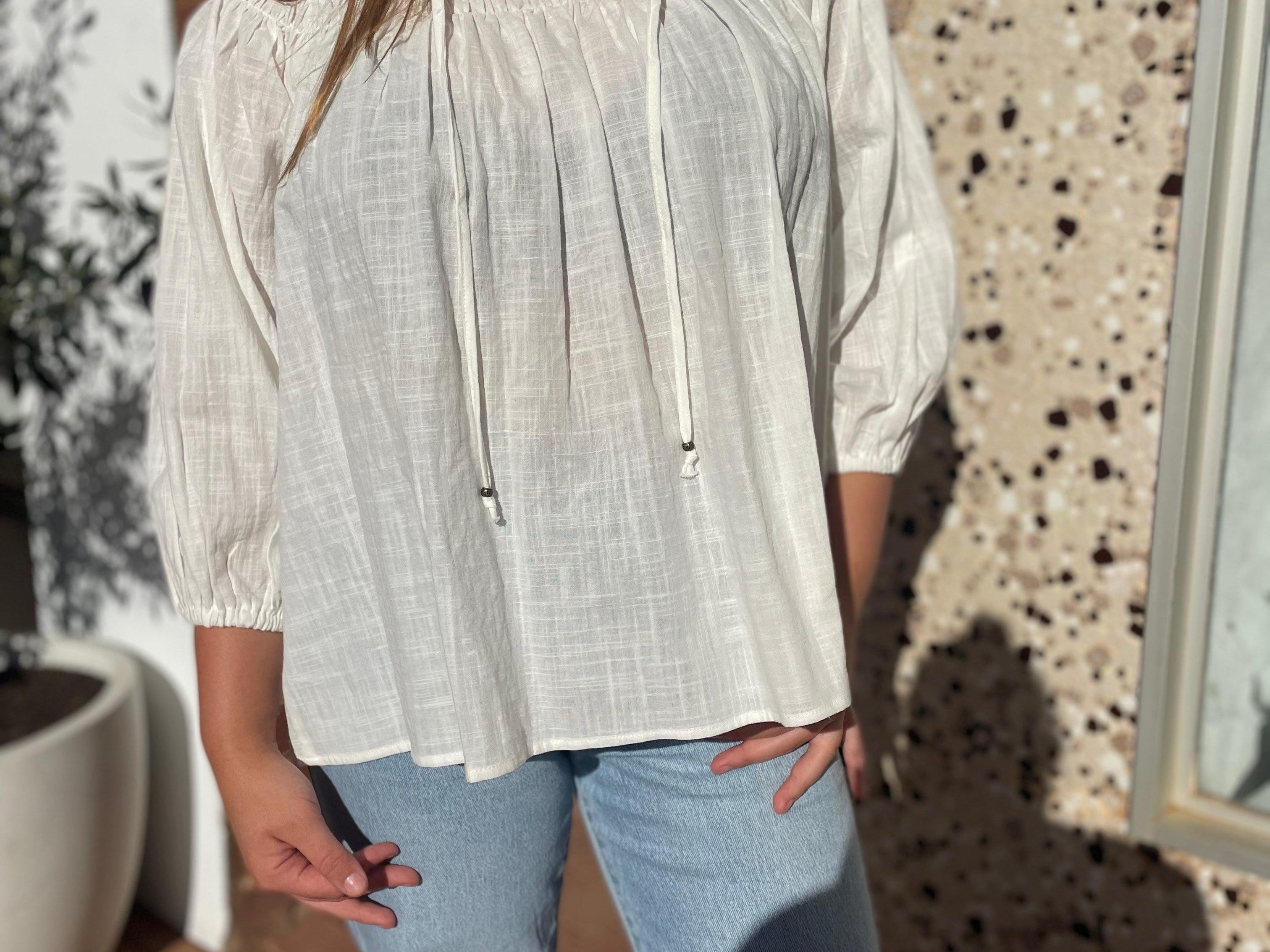 Haze Shirred Top-Fashion ESTB-Lot 39 Store & Cafe