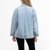 Iggy Oversized Denim Jacket-Paper Heart-Lot 39 Store & Cafe