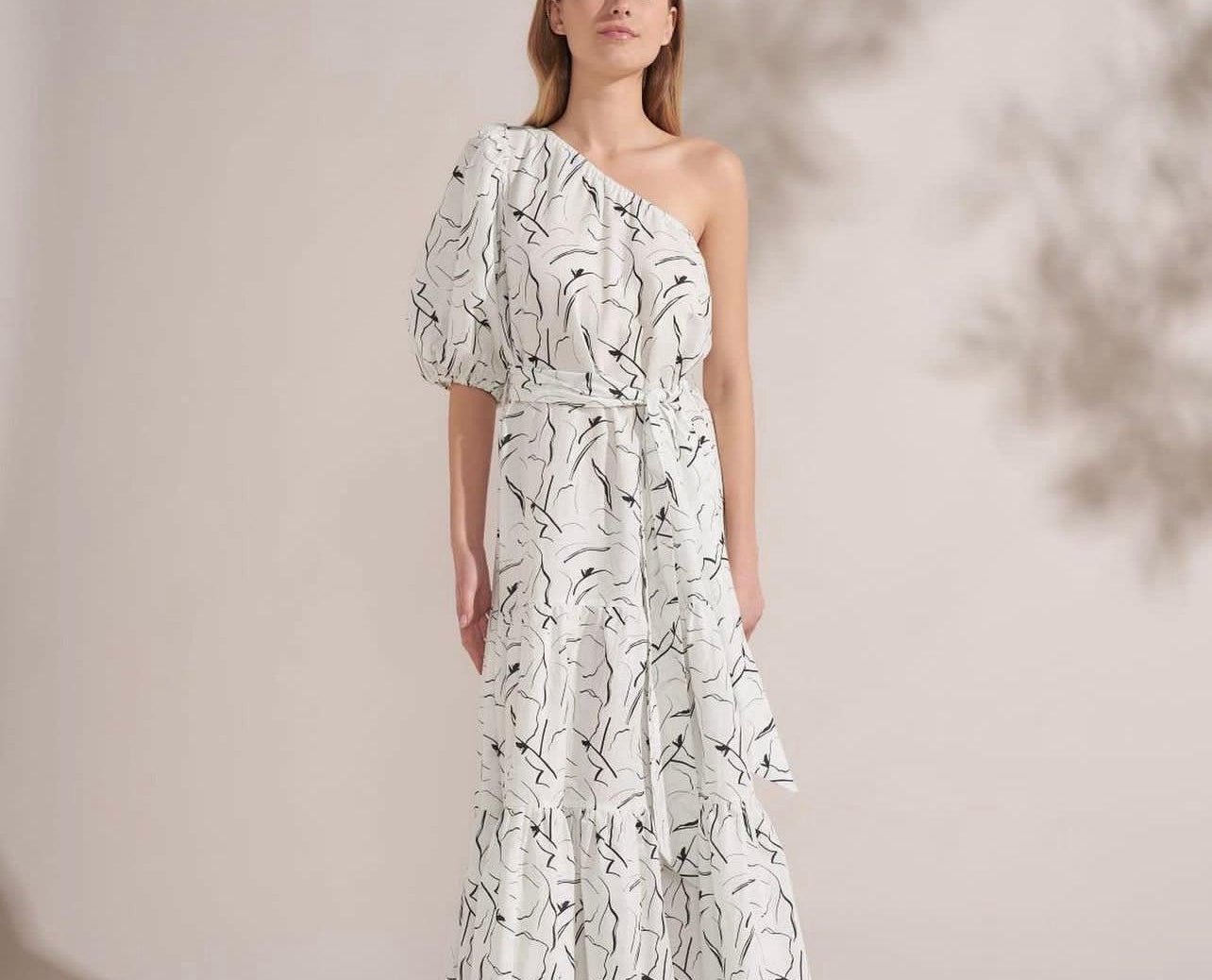 Iris - one shoulder dress-Little Lies-Lot 39 Store & Cafe