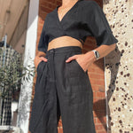 Linen Bermuda Short-Fashion ESTB-Lot 39 Store & Cafe