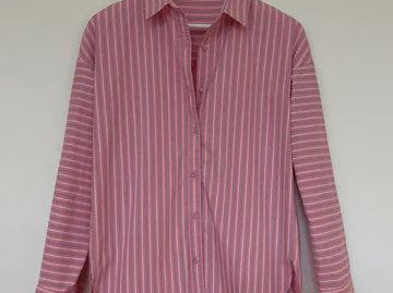 Margo Stripe Shirt - Pink-Little Lies-Lot 39 Store & Cafe