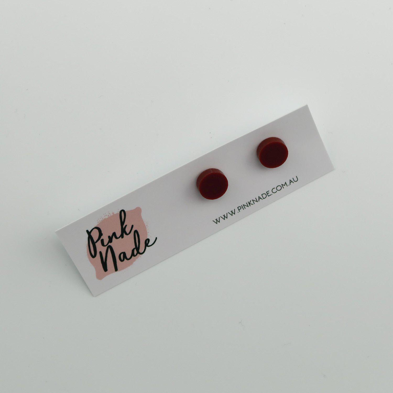 Pippa Studs-Pink Nade-Lot 39 Store & Cafe
