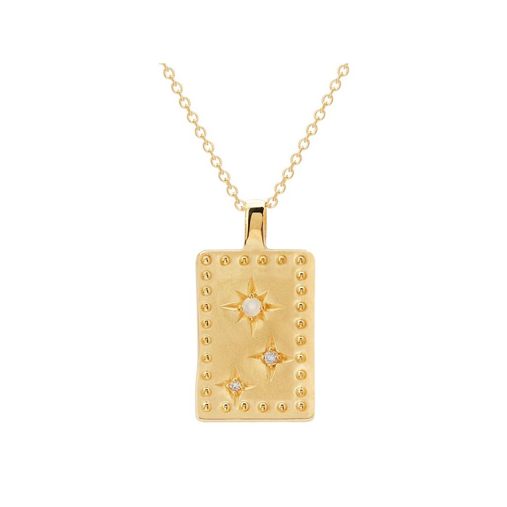 Rectangle Necklace-Murkani Jewellery-Lot 39 Store & Cafe
