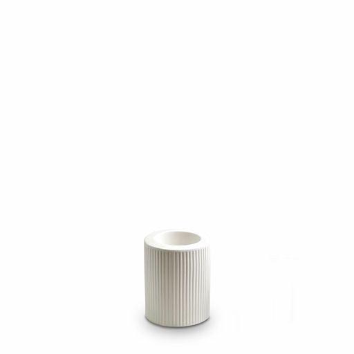 Ribbed Infinity Candle Holder-Marmoset Found-Lot 39 Store & Cafe