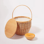 Round Picnic Cooler Basket-Sunnylife-Lot 39 Store & Cafe